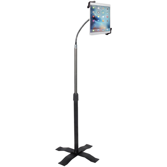 Cta Digital PAD-AFS Height-Adjustable Gooseneck Floor Stand for 7"–13" Tablets