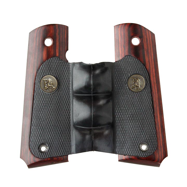 Pachmayr 00423 Colt 1911 American Legend Series Laminate Grips  Rosewood