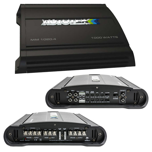 Autotek Mean Machine Amplifier 1000 Watts 4 Channel