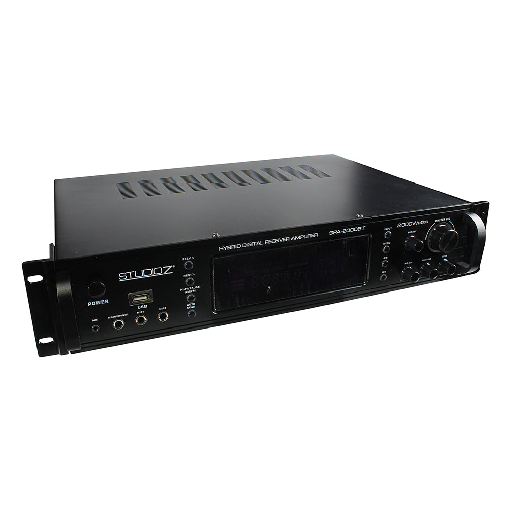 Studio Z SPA2000BT Hyprid Amplifier Tuner/USB 2000W Max