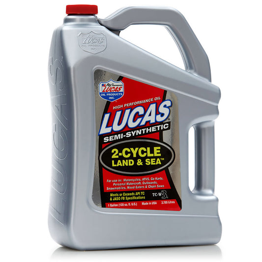 Lucas Oil 10557 Land & Sea 2Cycle Oil 1 Gallon