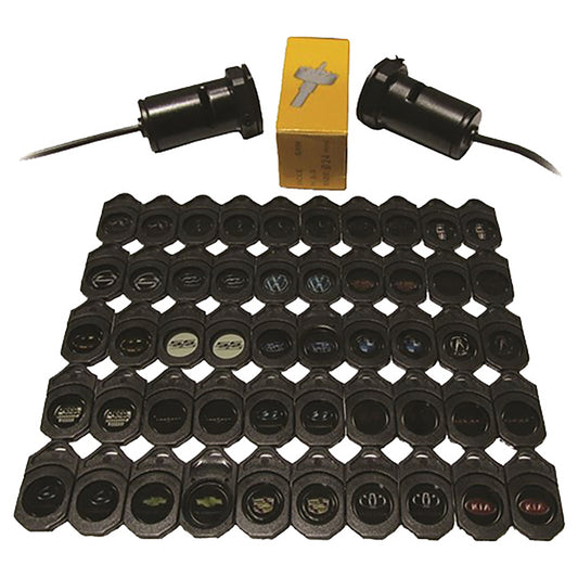 Street Vision SVGHOST25 Ghost Shadow Custom Door Valet with 25 OEM Logos