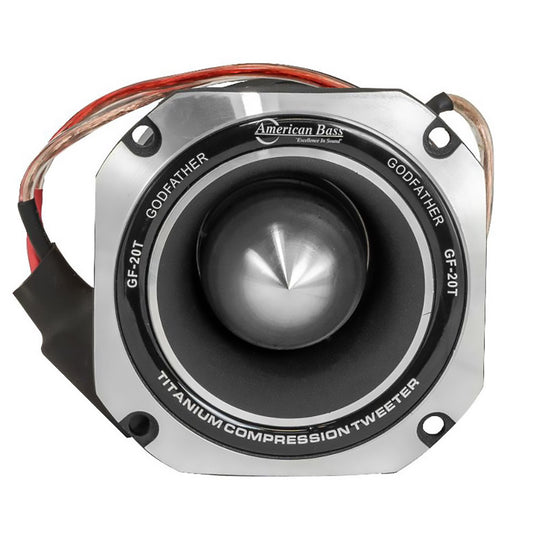 American Bass GF20T Compression Tweeter 4 Ohm 300 Watts Max Each
