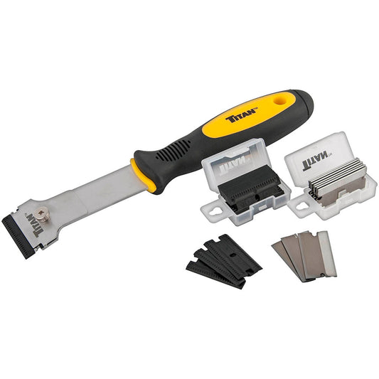 Titan 17008 Tool 22 pc Multi-Purpose Razor Scraper Set