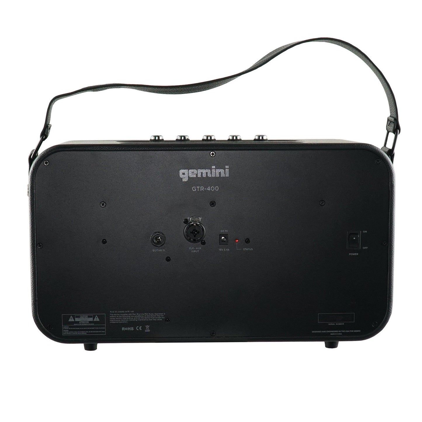Gemini GTR-400 Portable Bluetooth Speaker