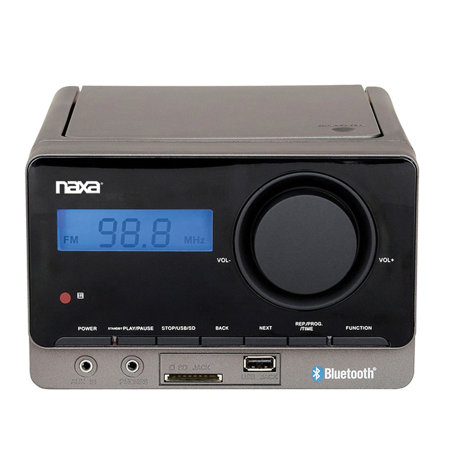 Naxa NS-442 MP3 Microsystem w/Bluetooth