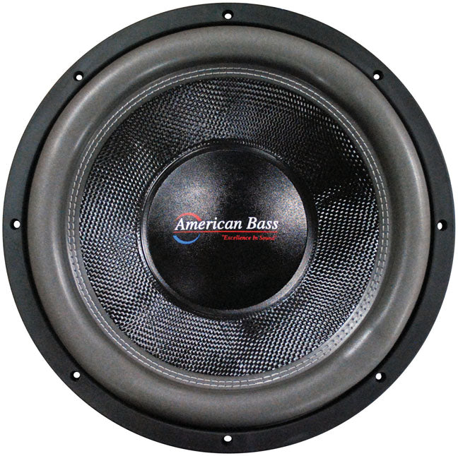 American Bass HD12D1 12" Wooofer 3000 watts max 1 Ohm DVC