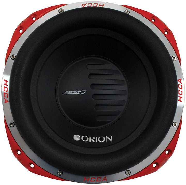 Orion HCCA124 12 Woofer, 2500W RMS/10,000W Max, Dual 4 Ohm Voice Coils