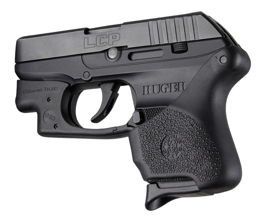 Hogue 18110 Hall Hybrid Ruger Lcp Crimson Trace Button Grip Sleeve Black