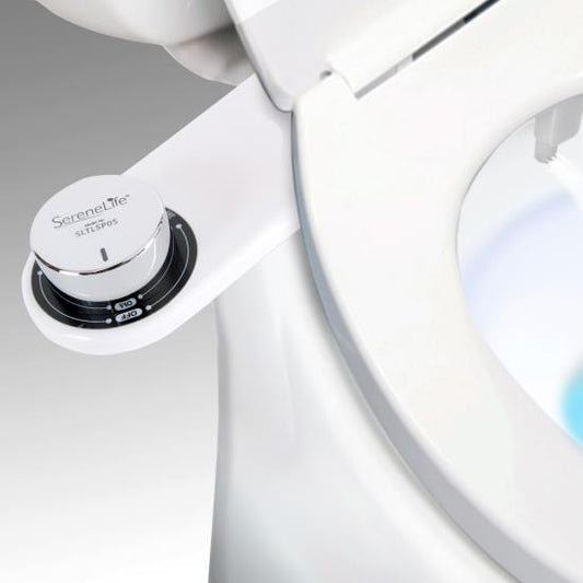 Serene Life SLTLSP05 Bathroom Bidet Attachment, Toilet Seat Water Bidet Sprayer