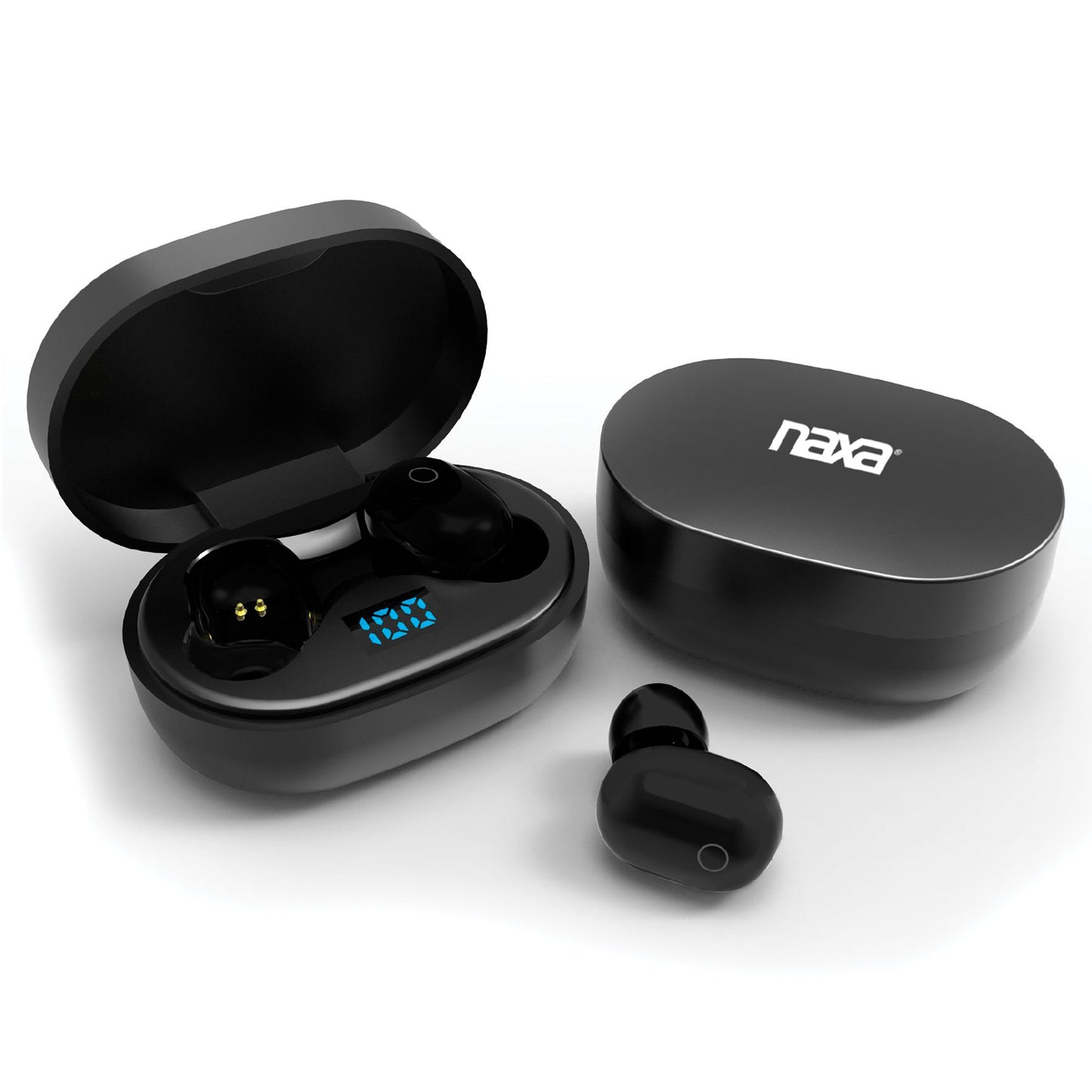 Naxa NE-983 True Wireless Bluetooth® In-Ear Earbuds with Microphone