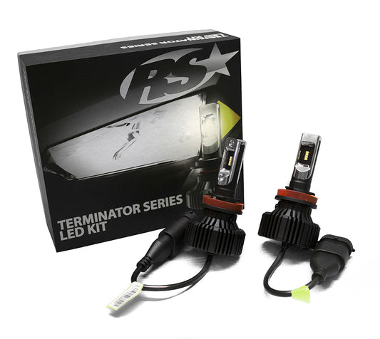 Race H13TLED Sport Terminator Series Fanless LED Headlight Kit  Style H13