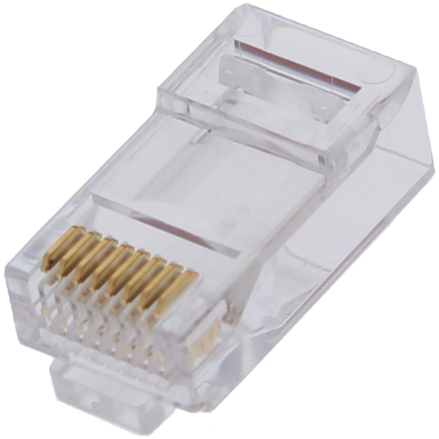 Ideal 85-367 CAT6 RJ-45 8P8C Single Piece Modular Plugs, 25-Pack