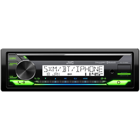 JVC KDT91MBS Cd Receiver For Marine With Bluetooth Front Usb And Aux Input