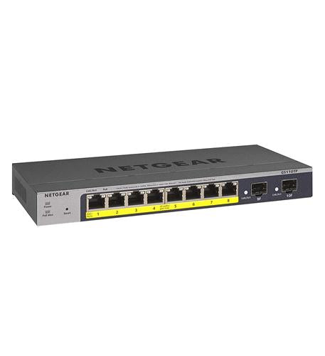 Netgear GS110TP-300NAS 8-port Gigabit Poe Smart Switch