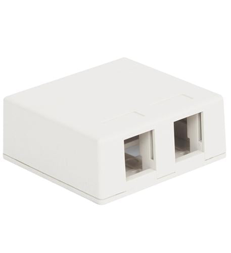 Icc SURFACE-2WH Ic107sb2wh - Surface Box 2pt White
