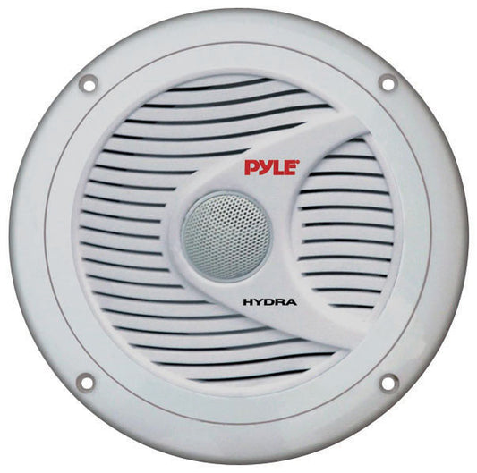 Pyle PLMR60W 6.5" 150 Watt White Marine Speaker pair