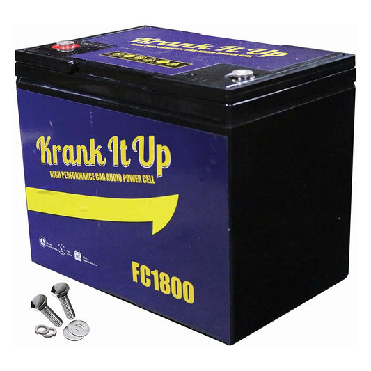 Krank It Up FC1800 Power Cell 1900 Amps 12 Volt; 81 Ah