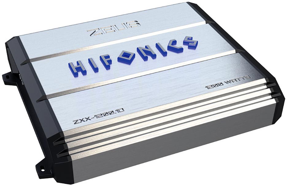 Hifonics ZXX-1200.1D 1200W Peak Zeus Series Class-D Monoblock 1-Ohm Stable Amplifier