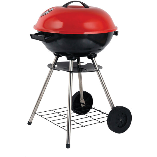 Brentwood Appl. BB-1701 17" Portable Charcoal BBQ Grill w/Wheels
