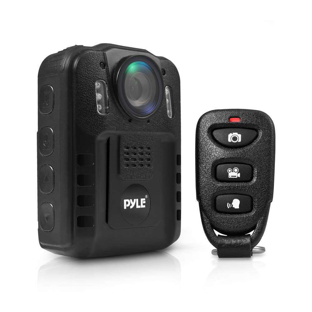 Pyle PPBCM9 HD Body Camera w/ Night Vision & 16GB Memory