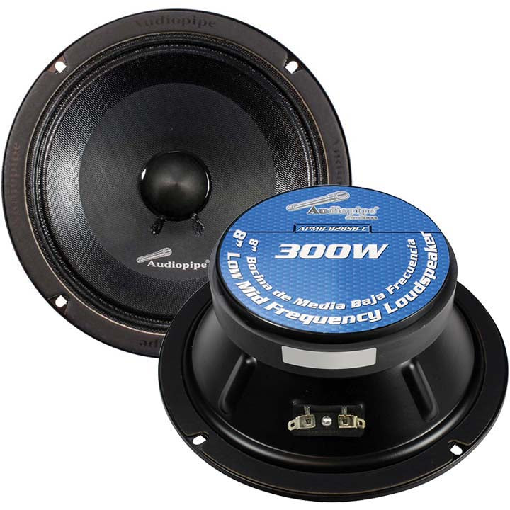 Audiopipe APMB838SBC 8" Mid Range Speaker (each)