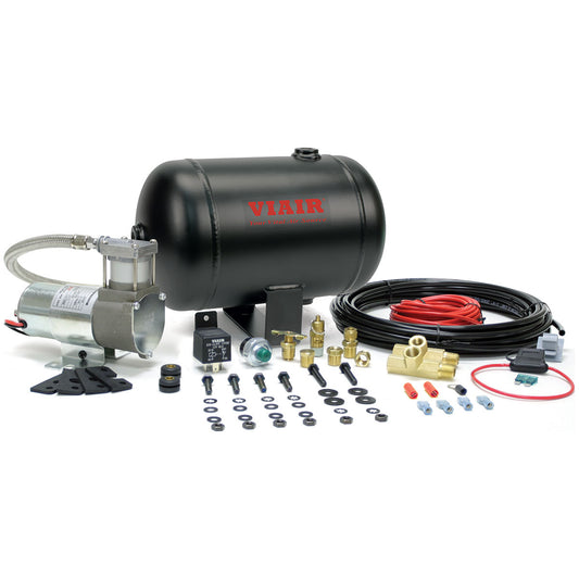 Viair 10000VIAIR UltraLight Duty Air Sys w/1 Gal Tank - For Air Horns & Lockers