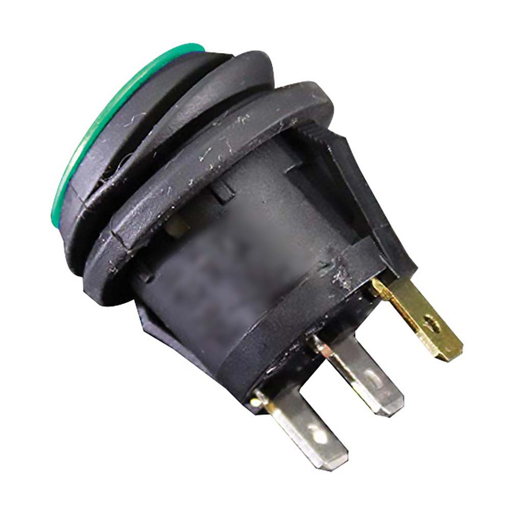 NIPPON ISECWP1216GRN Waterproof Rocker Switch with Green LED