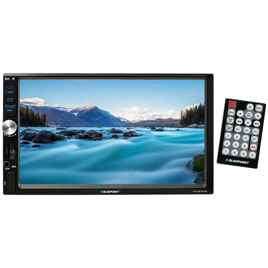 Blaupunkt 7" Mechless Double Din AM/FM/BT/USB Remote Android Mirror Link