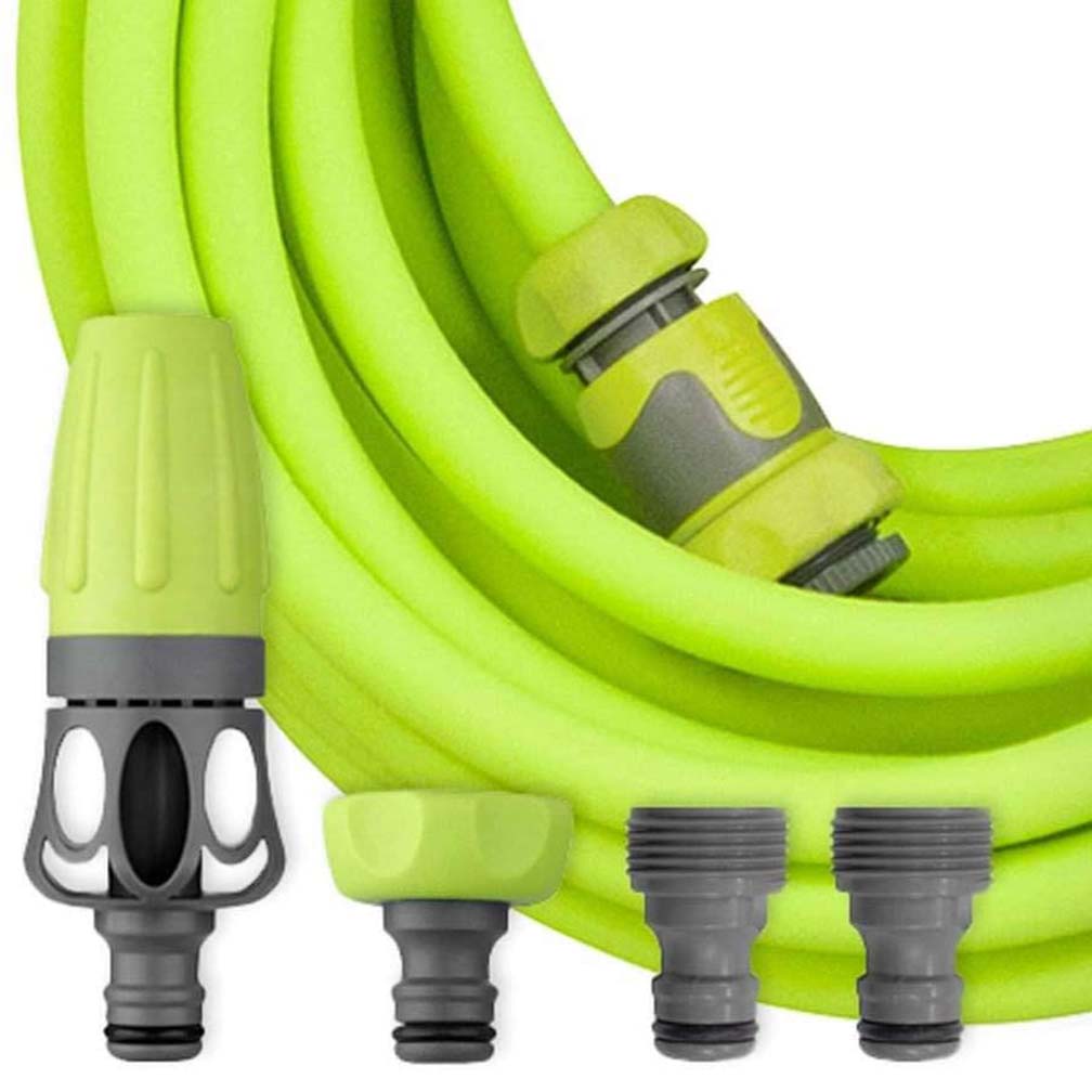 Flexzilla HFZG12050QN Garden Hose Kit W/ Quick Connect Attachments 1/2In X 50Ft