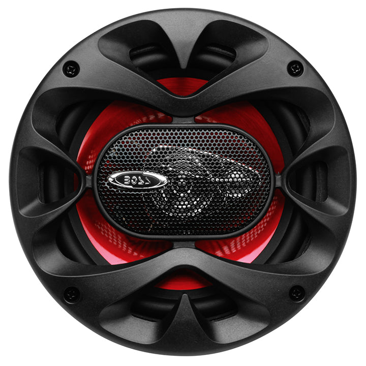 Boss CH6530 6.5" Speaker 3-Way Red Poly Injection Cone