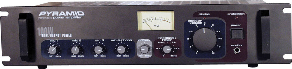 Pyramid PA305 200 Watt Amplifier w/ Microphone input