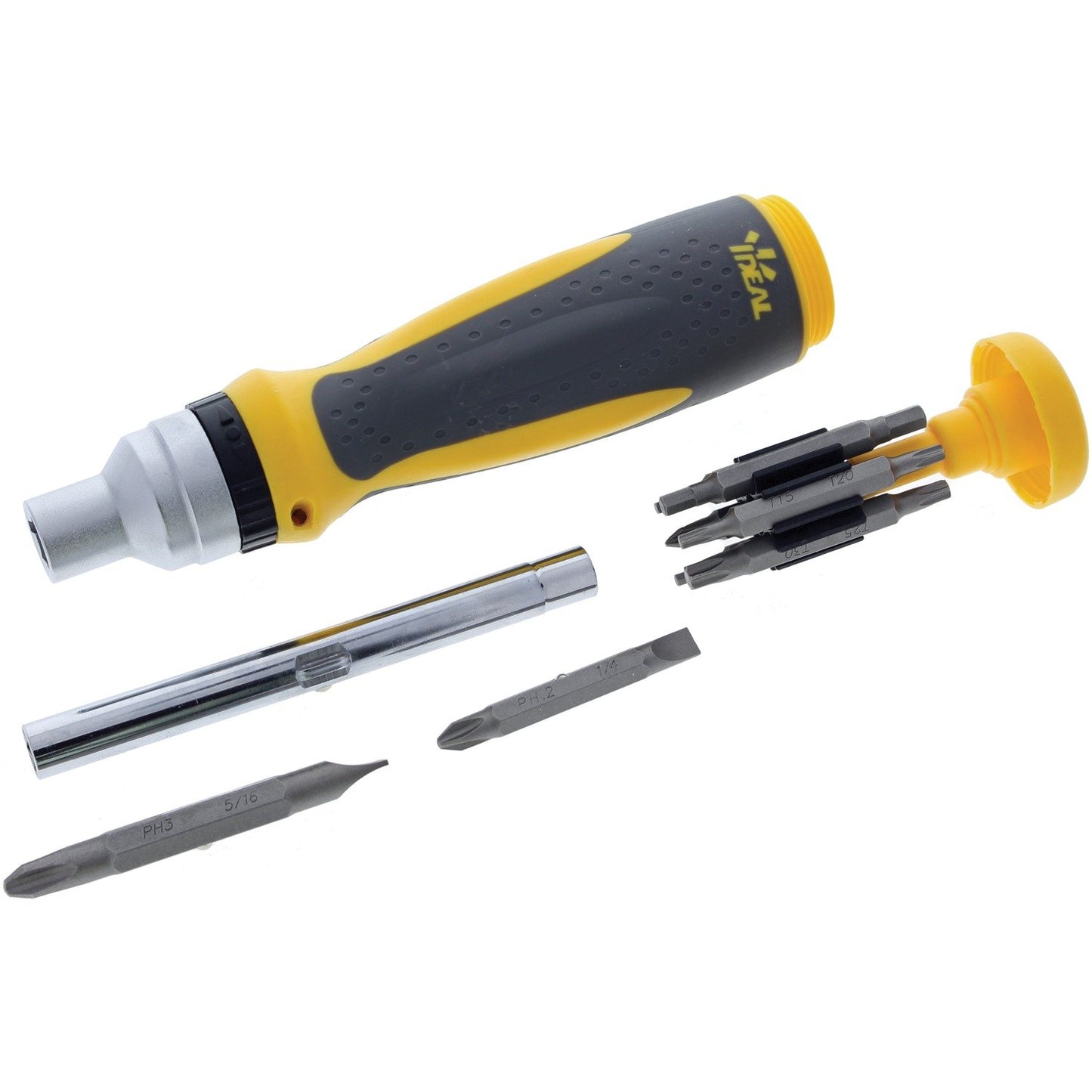 IDEAL 35-688 21-in-1 Twist-A-Nut™ Ratcheting Screwdriver