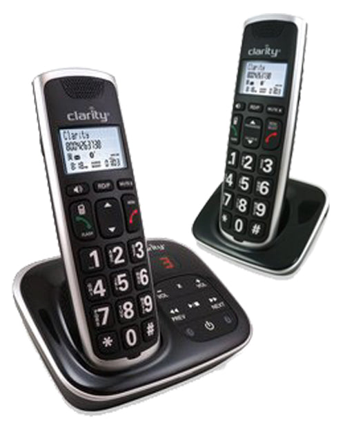 Clarity BT914C Amplified Cordless Phone w/Answering Machine & Expandable Handset