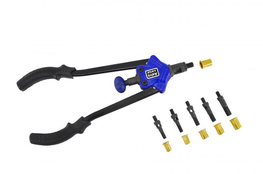 Astro 1452 XL Hand Rivet Nut Setter Kit 1/2In Capacity  60pc Rivnuts