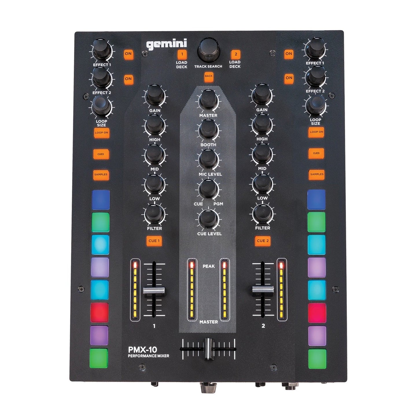 Gemini PMX-10 2-Channel Audio Mixer and DJ Controller
