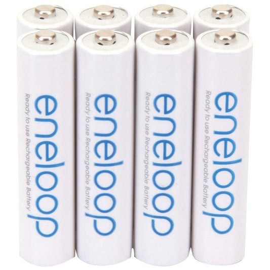 Panasonic BK-4MCCA8BA eneloop Rechargeable Batteries (AAA; 8 pk)