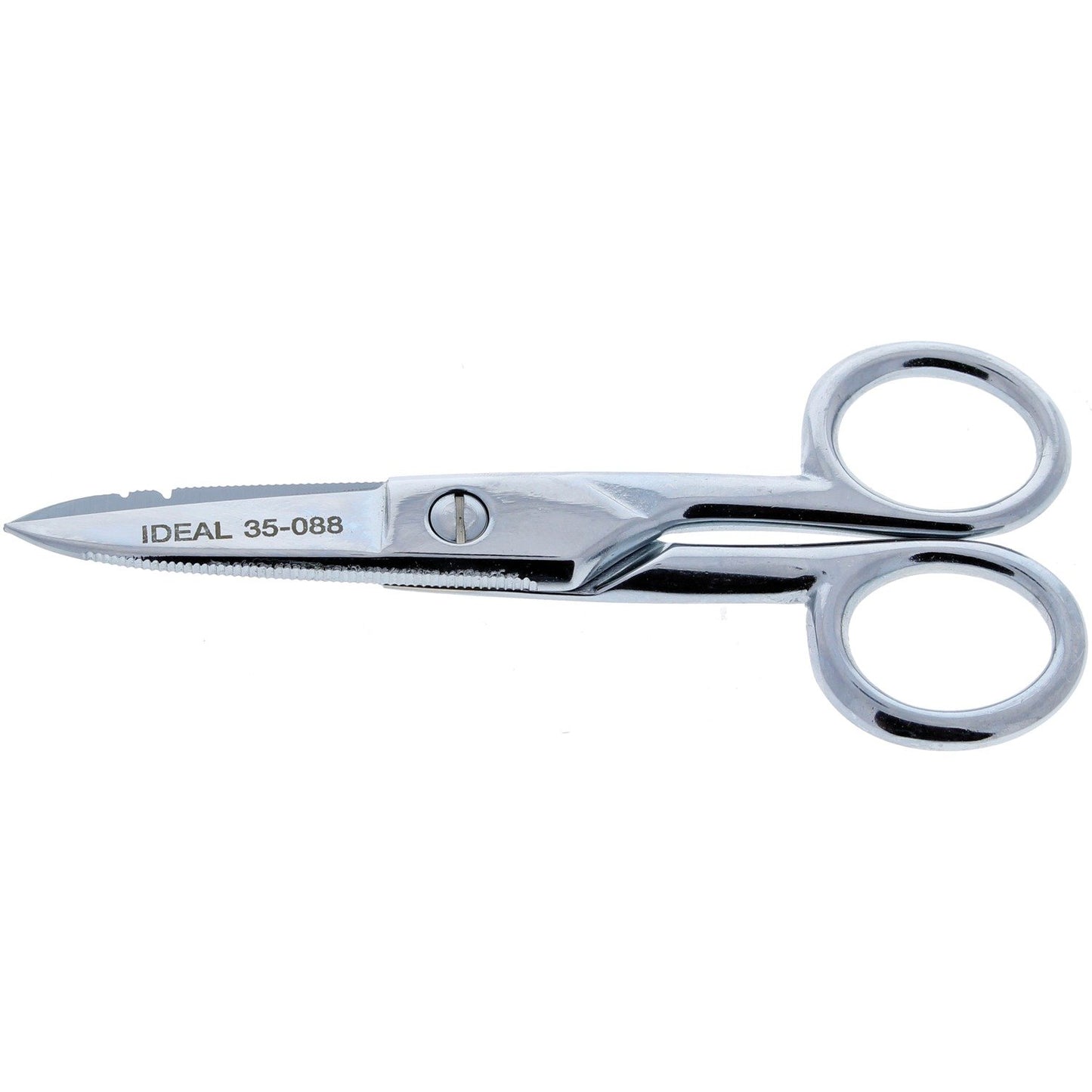 Ideal 35-088 Electrician's Scissors w/Stripping Notch