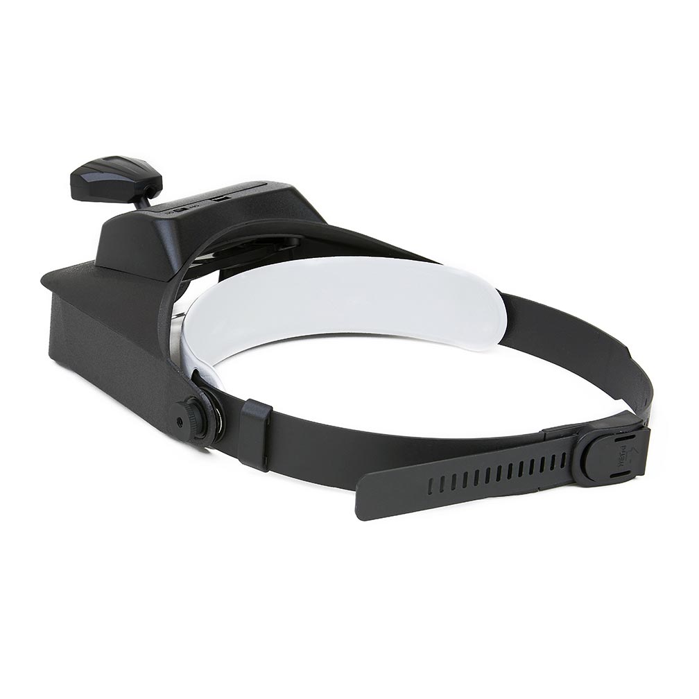 Carson LV10 2x3x5x6 LED Lighted Head Visor Magnifier