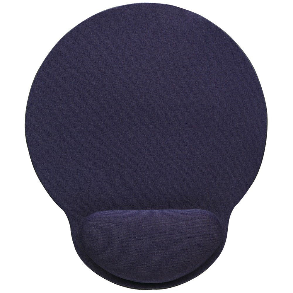 Manhattan 434386 Wrist-Rest Mouse Pad (Blue)