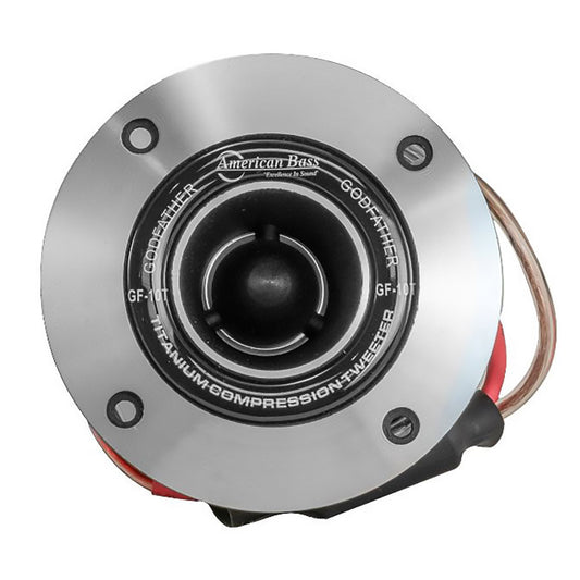 American Bass GF10T 1.5" Compression Bullett Tweeter 4 Ohm 200 Watts Max (Each)