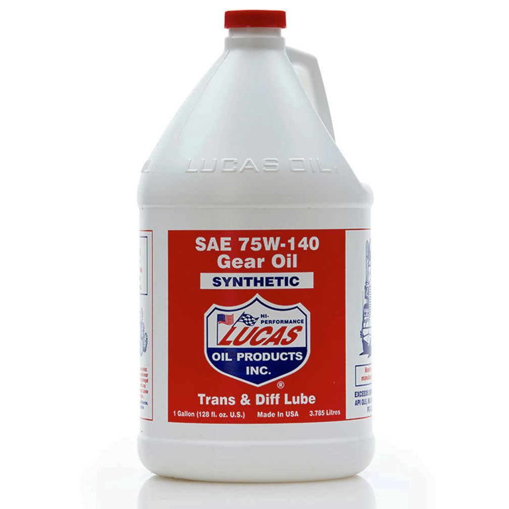 Lucas Oil 10122 Synthetic Sae 75W 140 Trans Diff Lube 1 Gallon