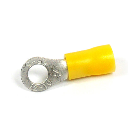 XSCORPION RTT10Y Ring Terminal 10/12ga. #10 Yellow (100 pack)