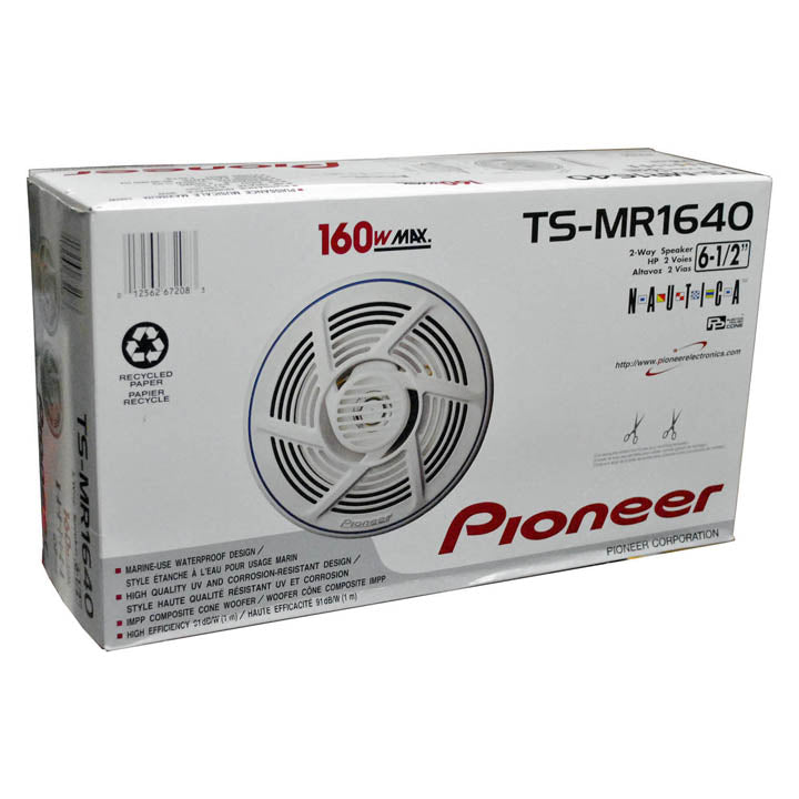 Buy PIONEER | 16cm 2-Way Car Marine Speakers 160W Pair | TS-MR1640 In Doha, Qatar