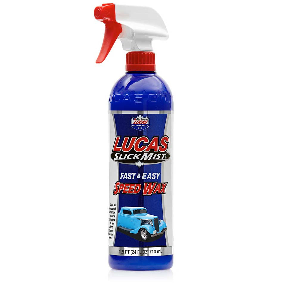 Lucas 10160 Oil Slick Mist Speed Wax 24 oz