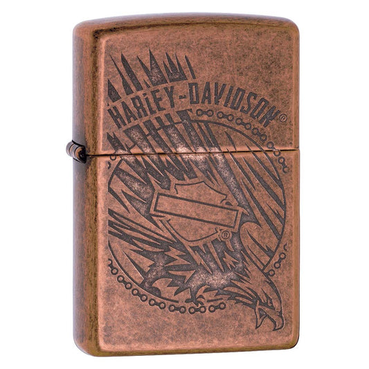 Zippo 29664 Harley-Davidson Antique Copper Lighter
