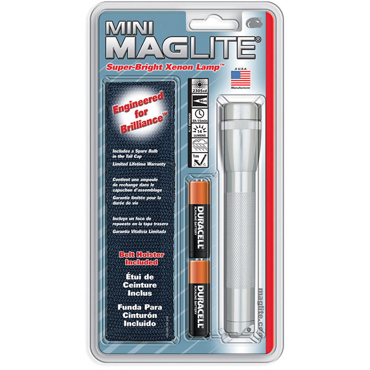 Maglite M2A10H Holster Combo Pack Silver