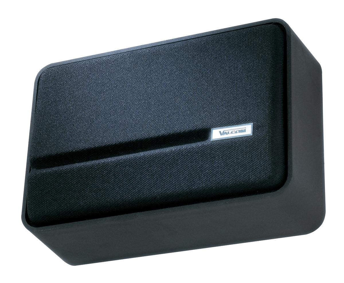 Valcom V-1046-BK Talkback Slimline Speaker - Black
