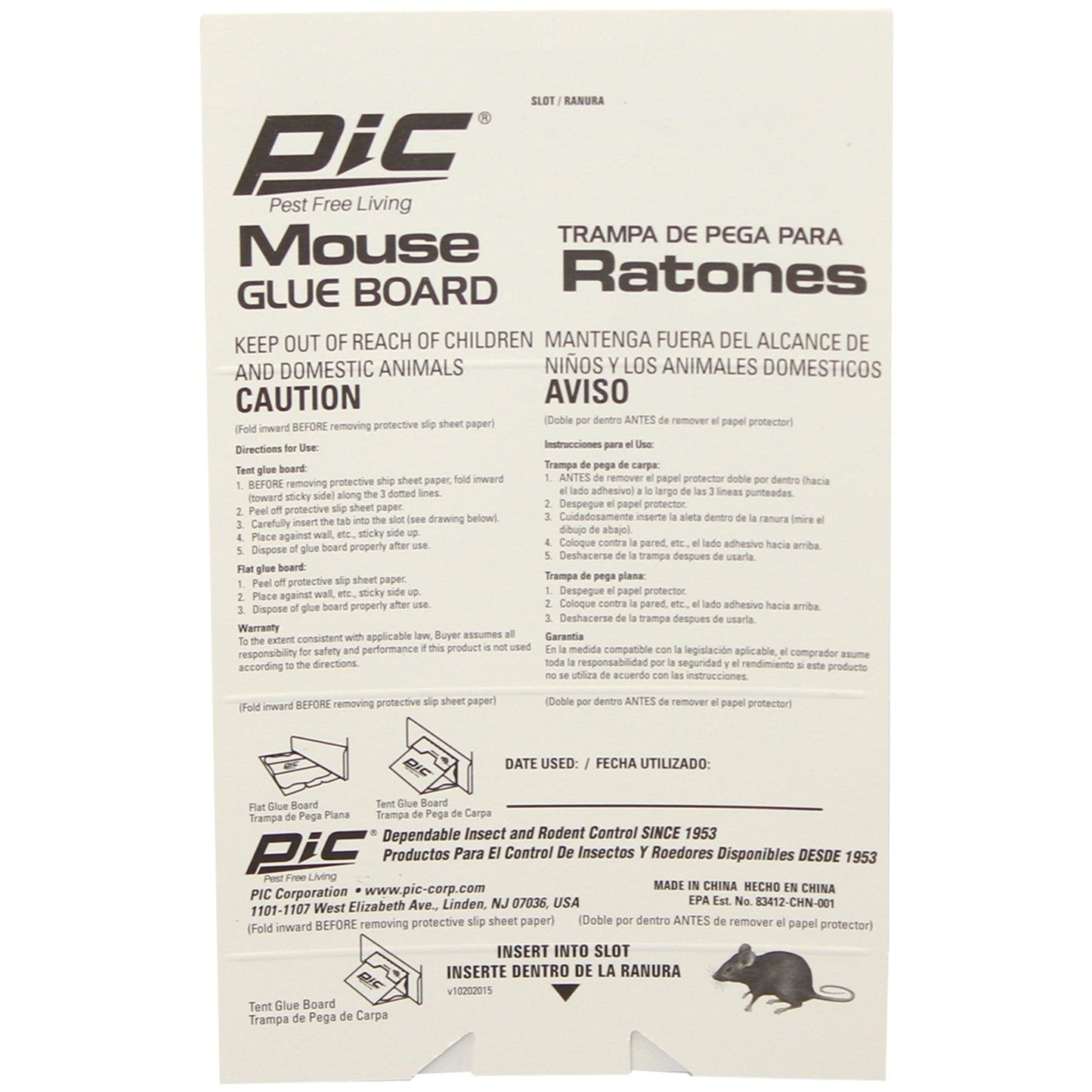 PIC GMT2F Glue Mouse Boards, 2 pk