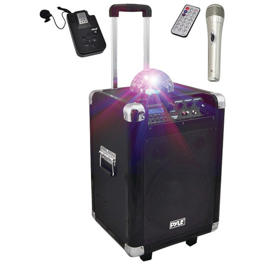 Pyle PCMX280B Disco Jam 400-Watt Bluetooth Portable PA Speaker System